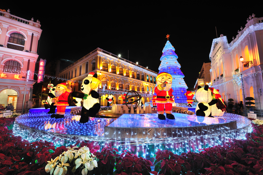 celebrate Christmas in Asia